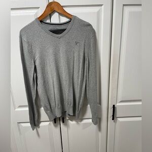 American Eagle Outfitters Mens Gray Athletic Fit Sweater medium EUC